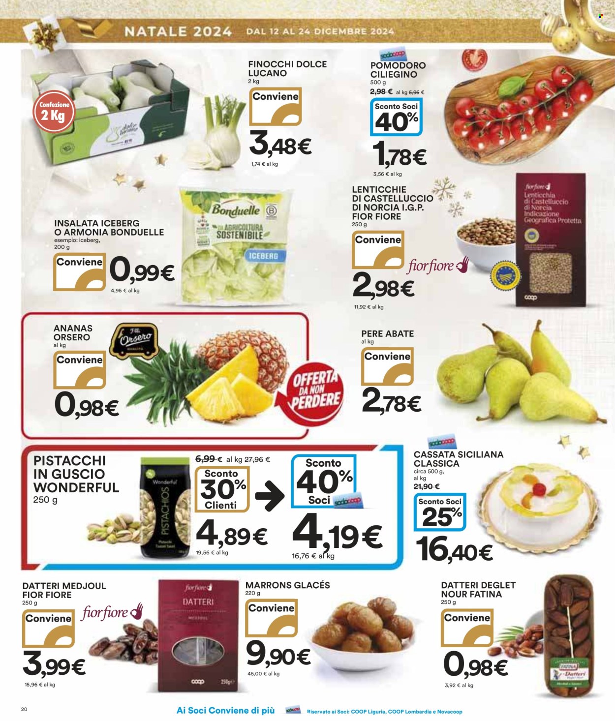 Volantino Coop - 12/12/2024 - 24/12/2024. Pagina 1