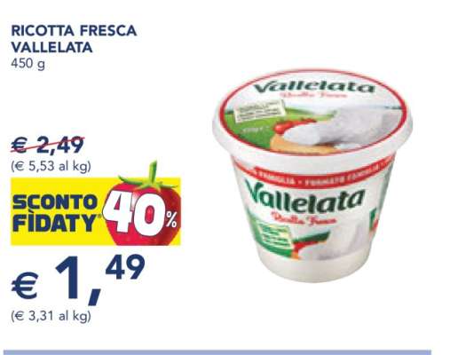 Ricotta Fresca Vallelata