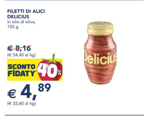 Filetti di Alici Delicius