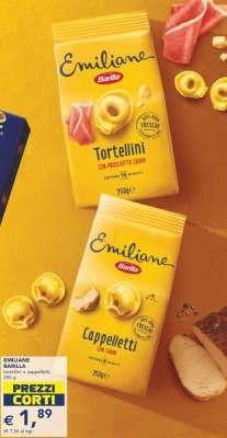 Emiliane Barilla Tortellini e Cappelletti