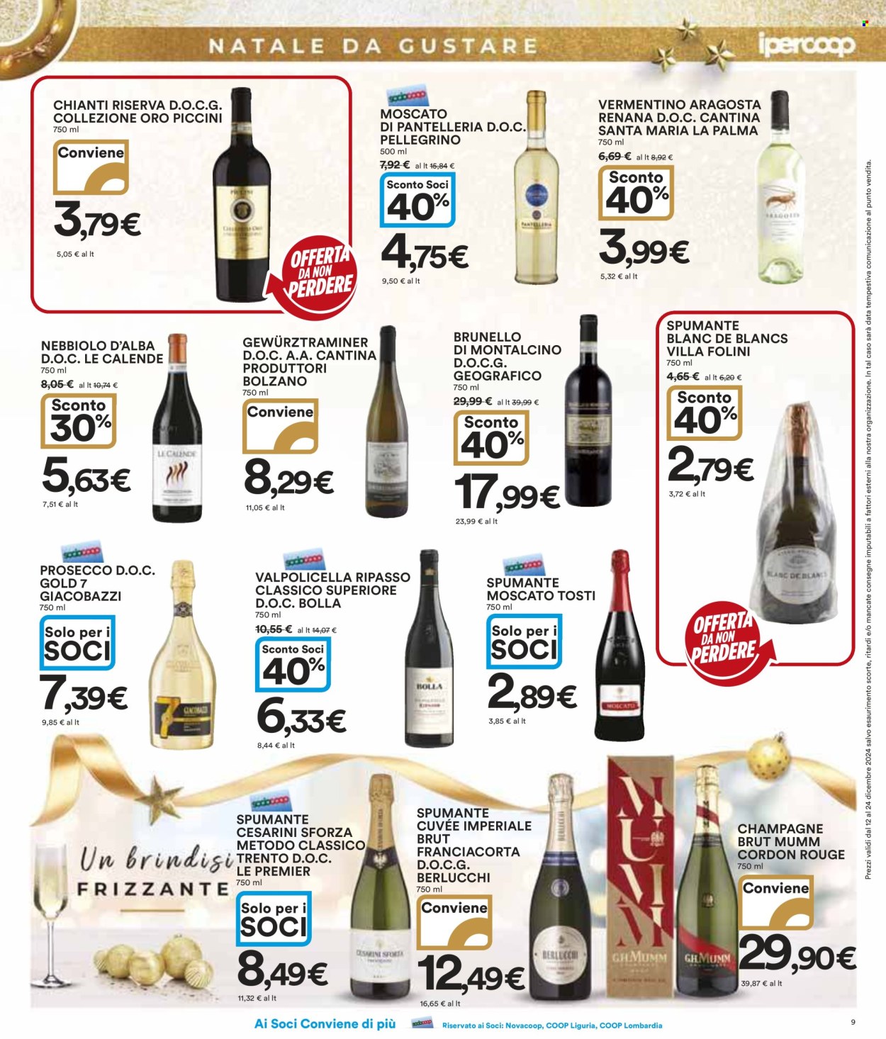 Volantino Coop - 12/12/2024 - 24/12/2024. Pagina 1