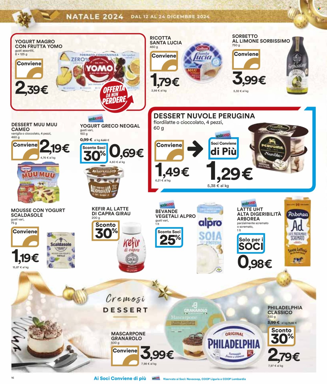 Volantino Coop - 12/12/2024 - 24/12/2024. Pagina 1