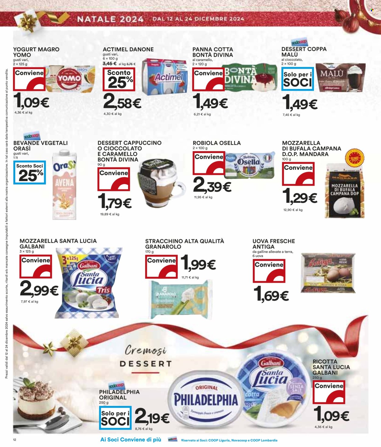 Volantino Coop - 12/12/2024 - 24/12/2024. Pagina 1