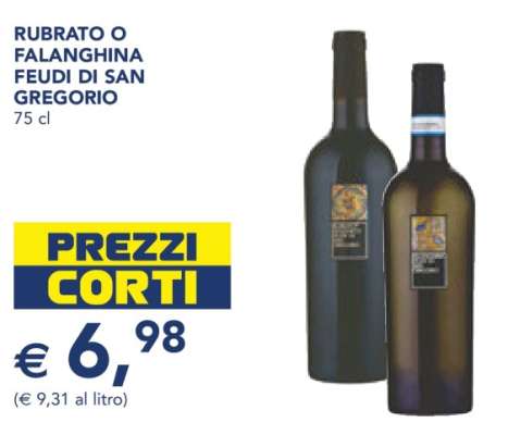 Rubrato o Falanghina Feudi di San Gregorio