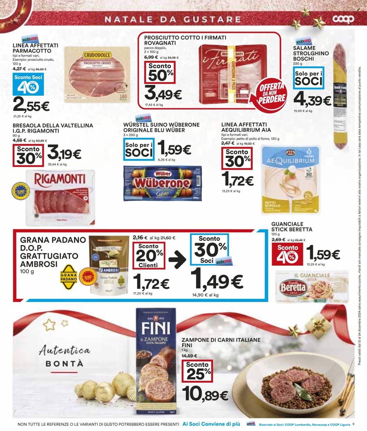 Volantino Coop - 12/12/2024 - 24/12/2024. Pagina 1