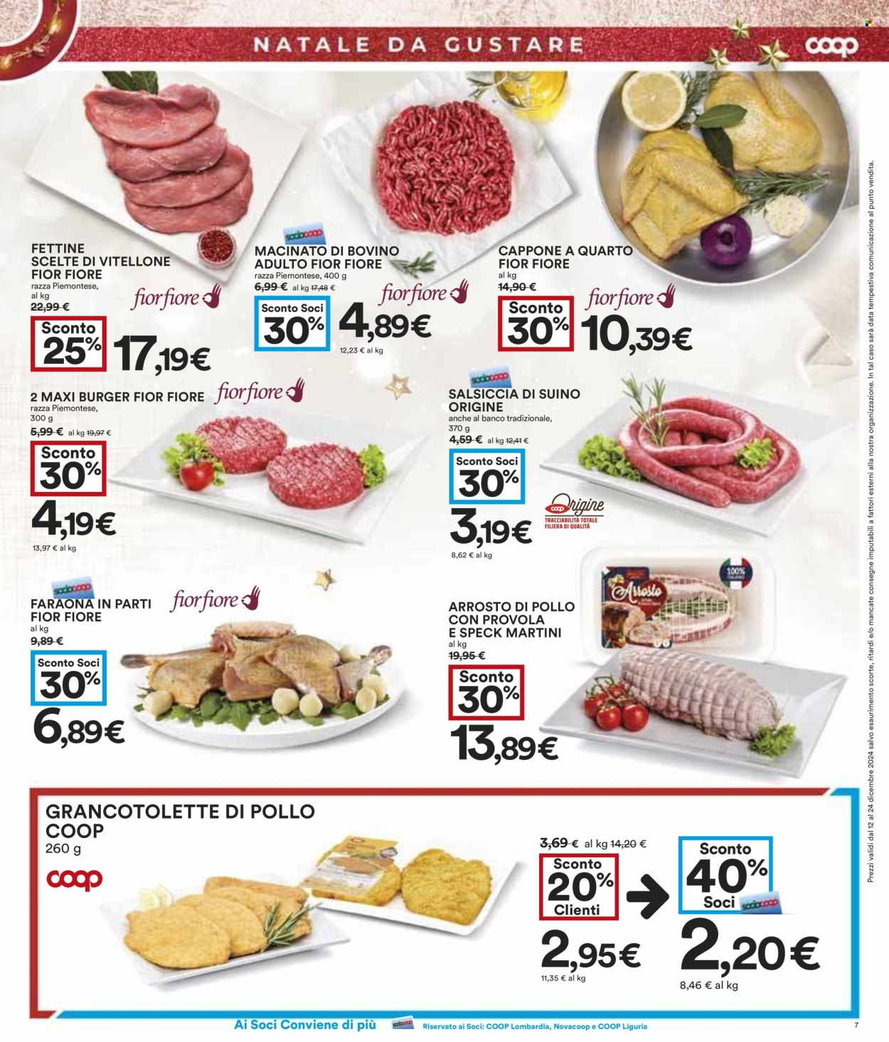 Volantino Coop - 12/12/2024 - 24/12/2024. Pagina 1