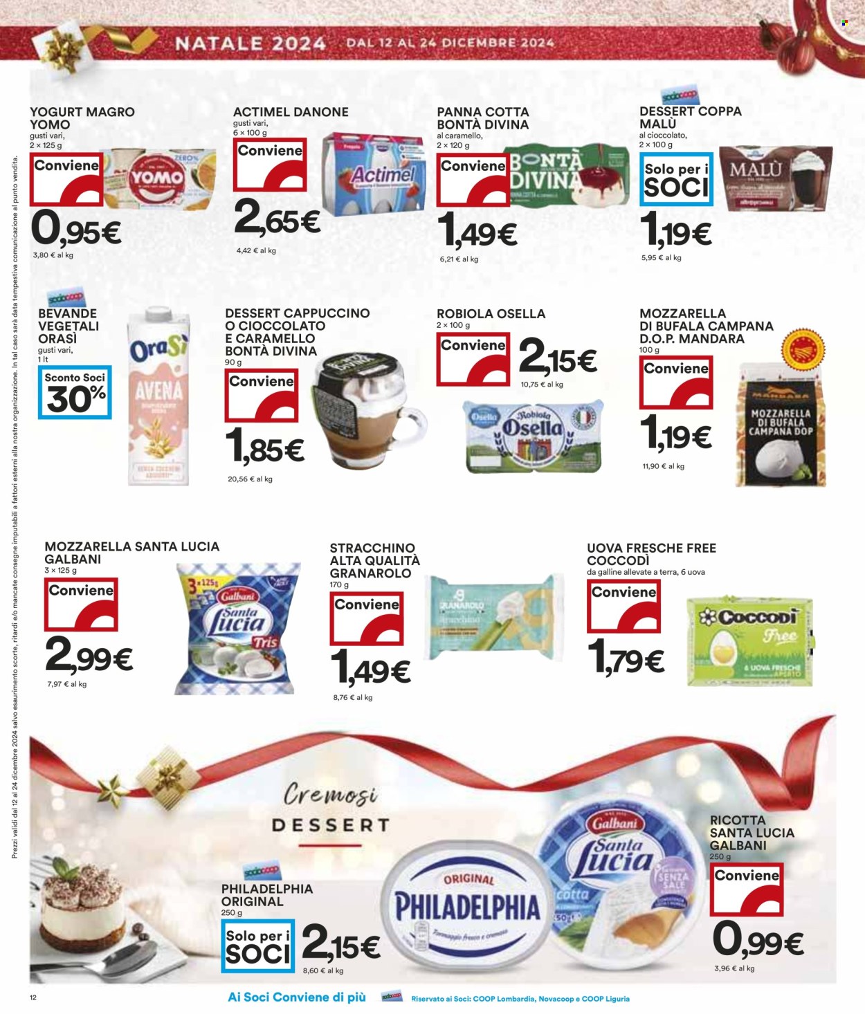 Volantino Coop - 12/12/2024 - 24/12/2024. Pagina 1