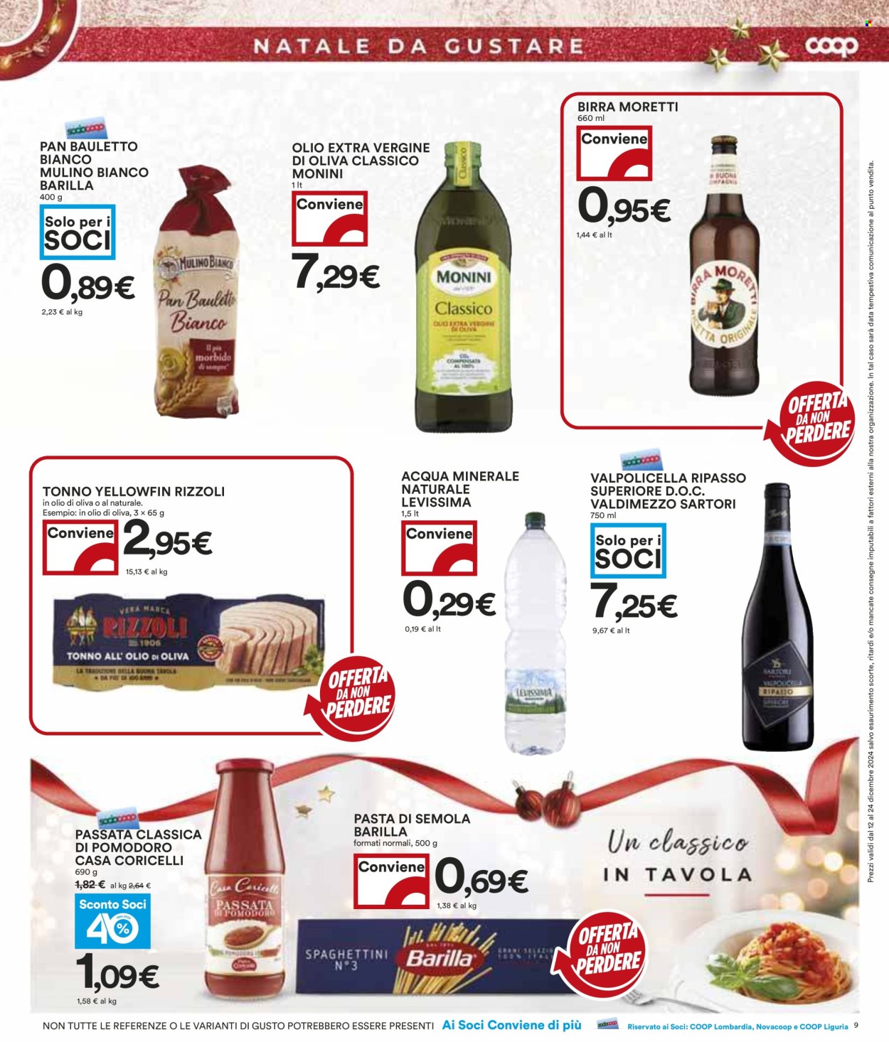 Volantino Coop - 12/12/2024 - 24/12/2024. Pagina 1