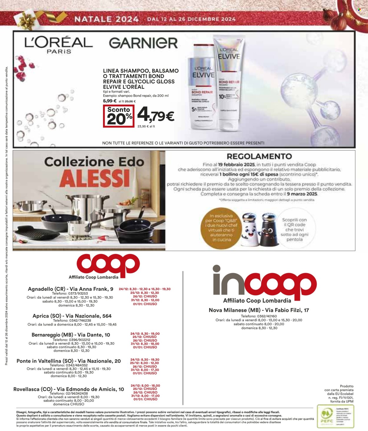 Volantino Coop - 12/12/2024 - 24/12/2024. Pagina 1