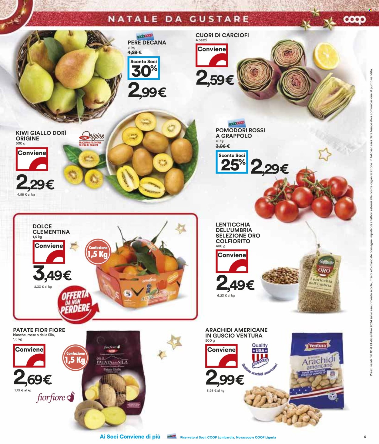 Volantino Coop - 12/12/2024 - 24/12/2024. Pagina 1