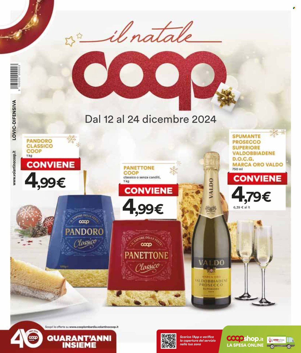 Volantino Coop - 12/12/2024 - 24/12/2024. Pagina 1