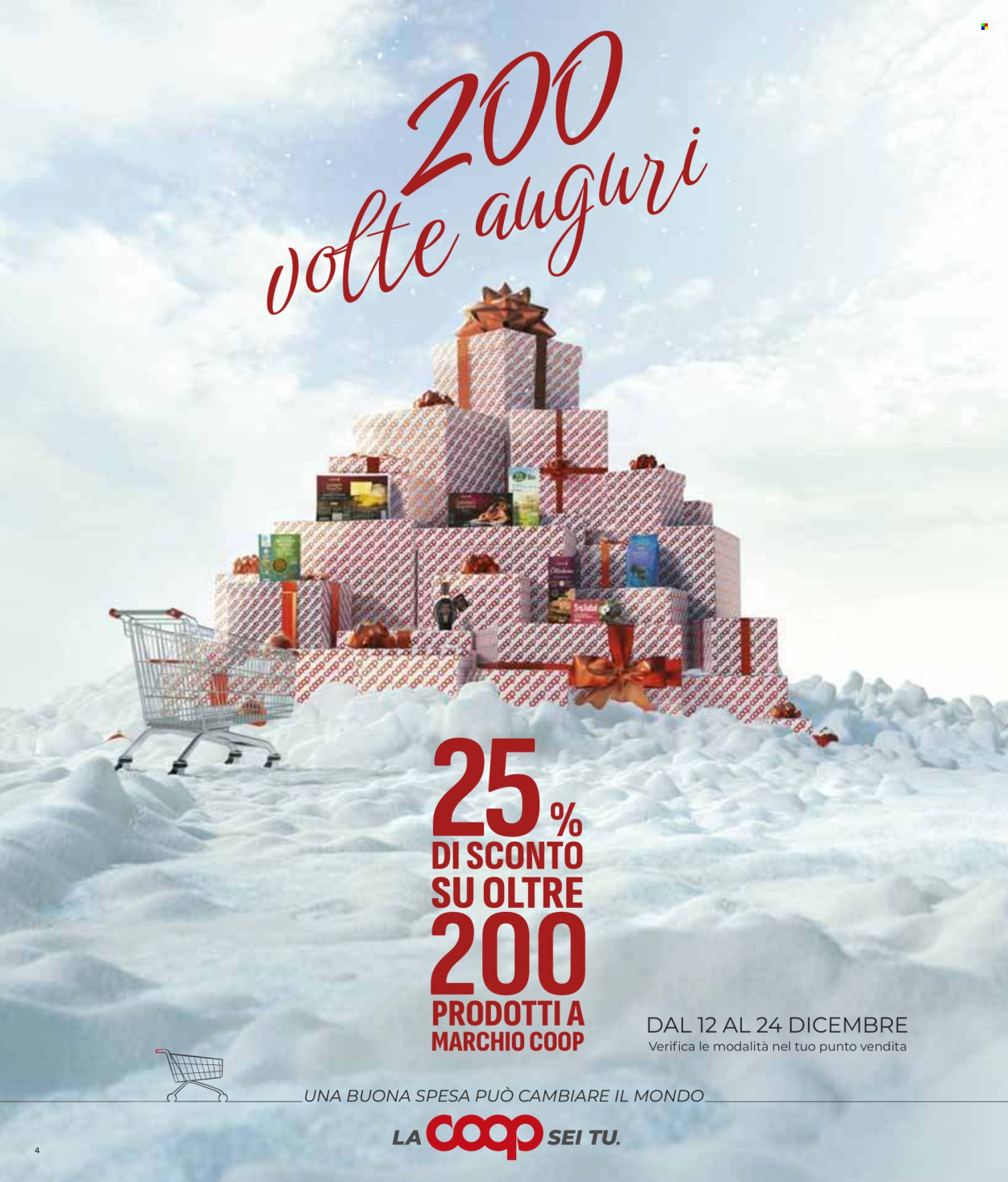 Volantino Coop - 12/12/2024 - 24/12/2024. Pagina 1