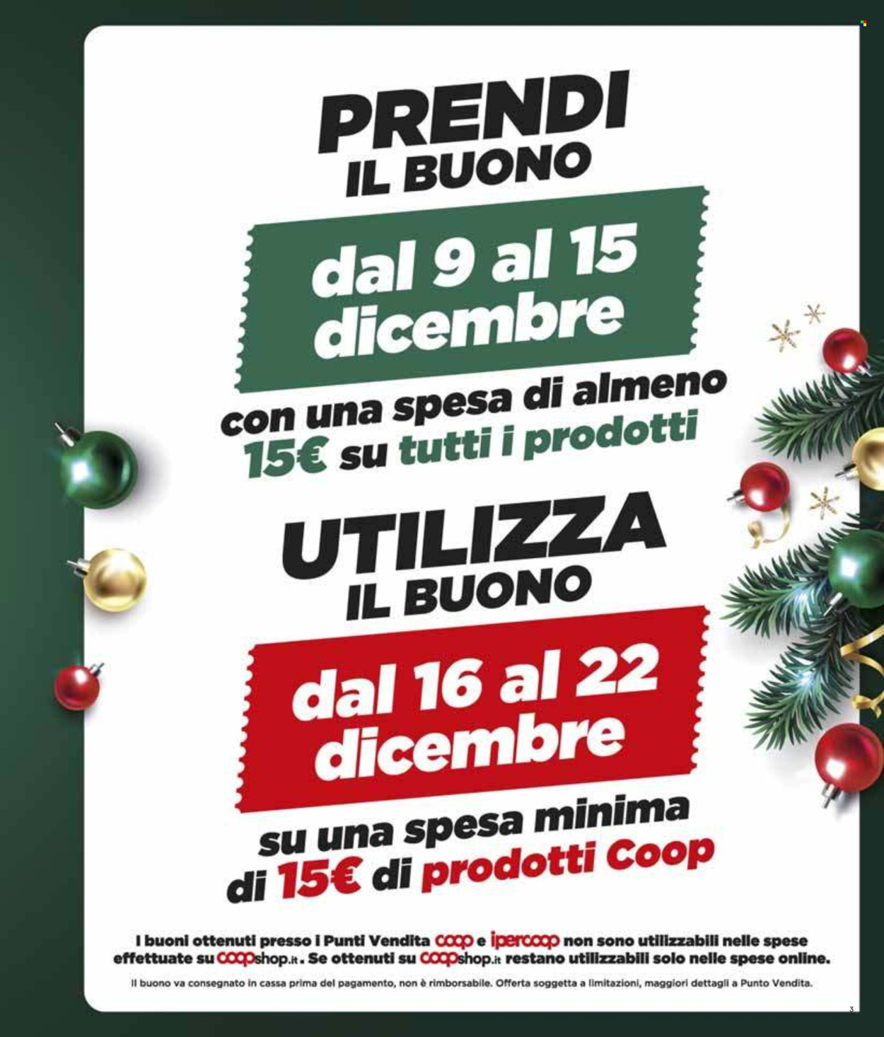 Volantino Coop - 12/12/2024 - 24/12/2024. Pagina 1