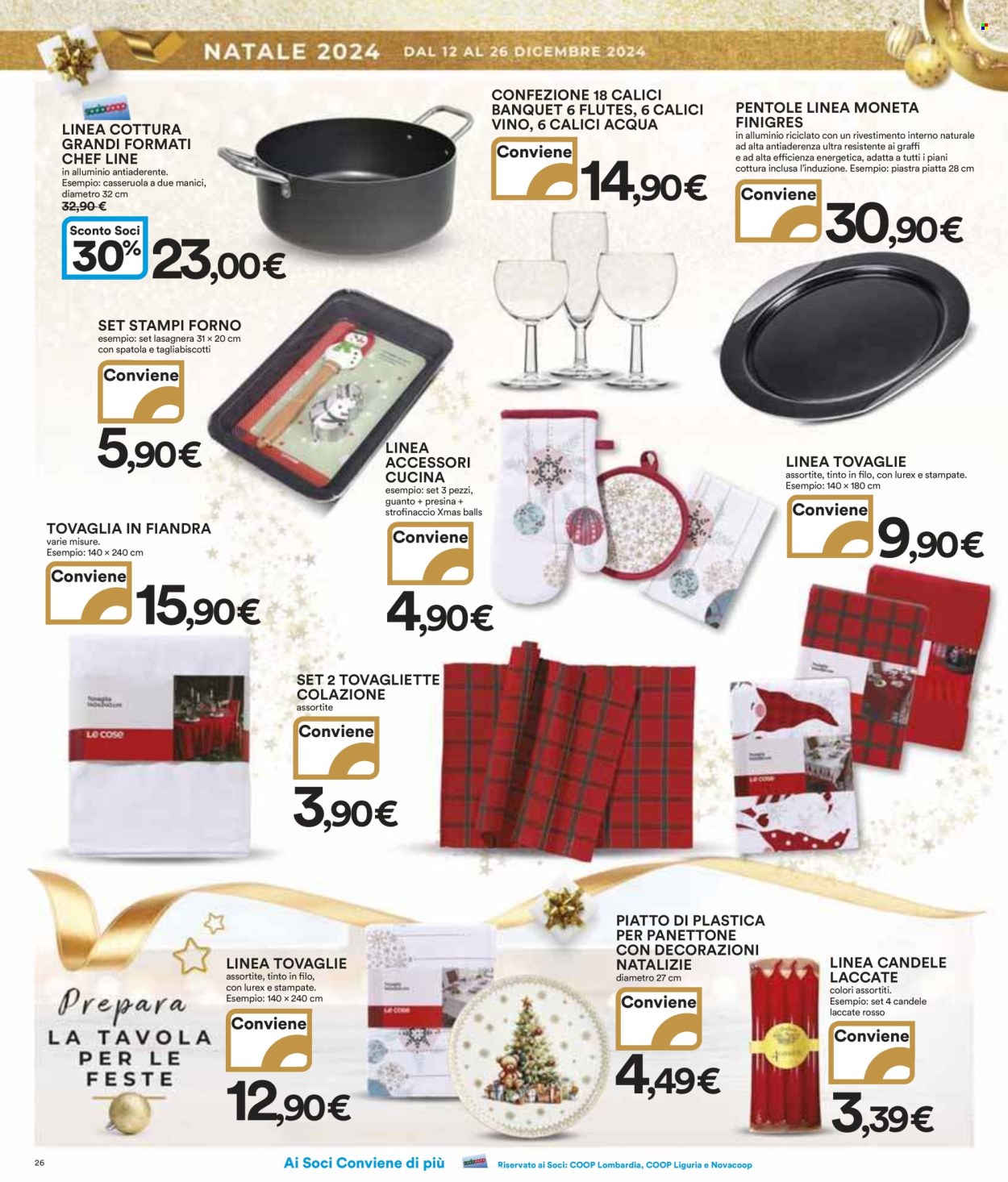 Volantino Coop - 12/12/2024 - 24/12/2024. Pagina 1