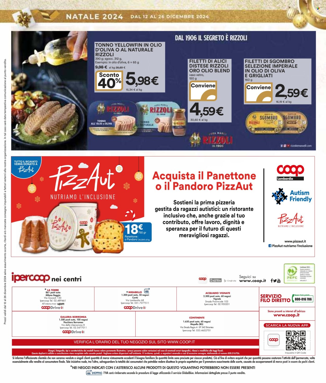 Volantino Coop - 12/12/2024 - 24/12/2024. Pagina 1