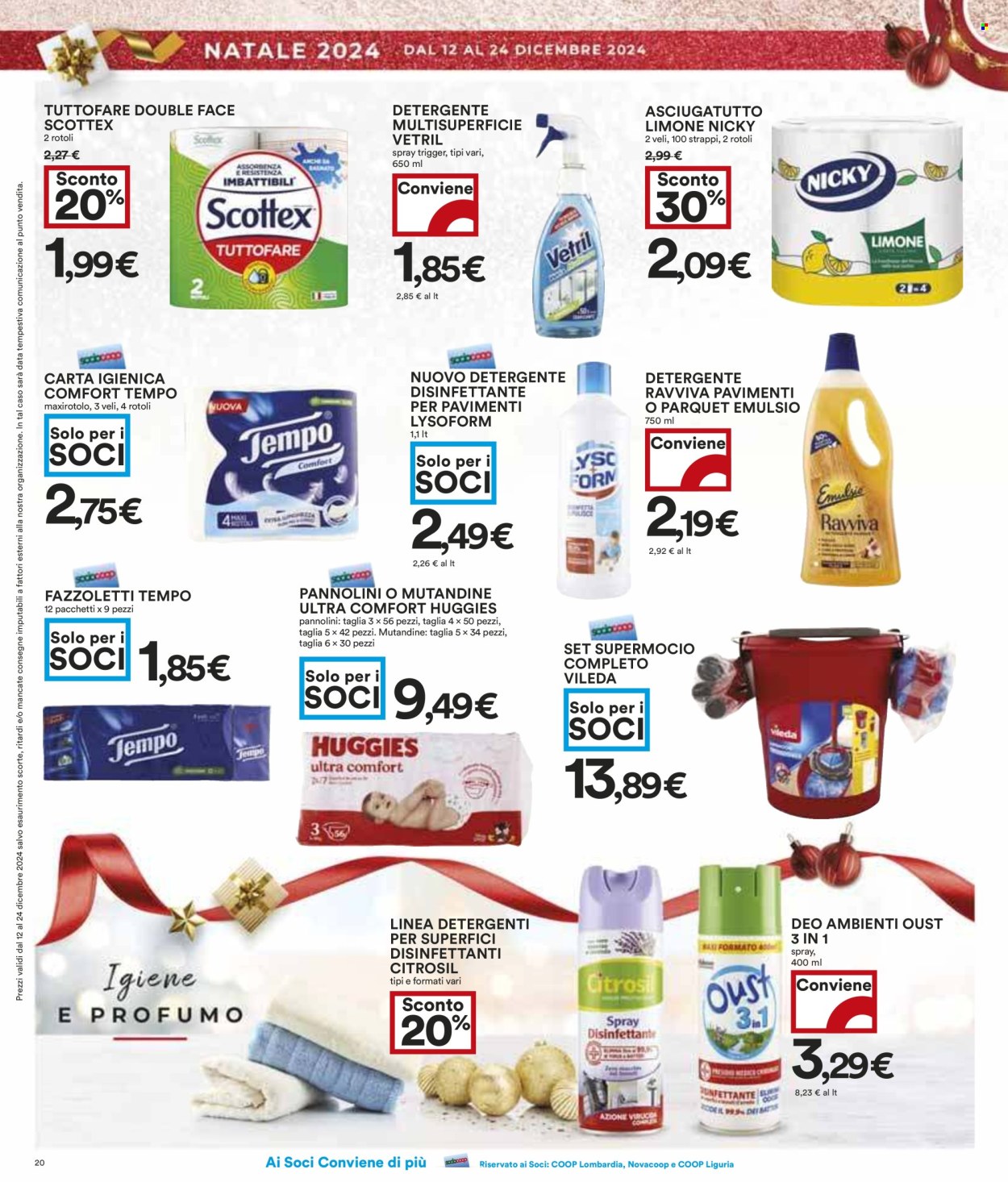 Volantino Coop - 12/12/2024 - 24/12/2024. Pagina 1