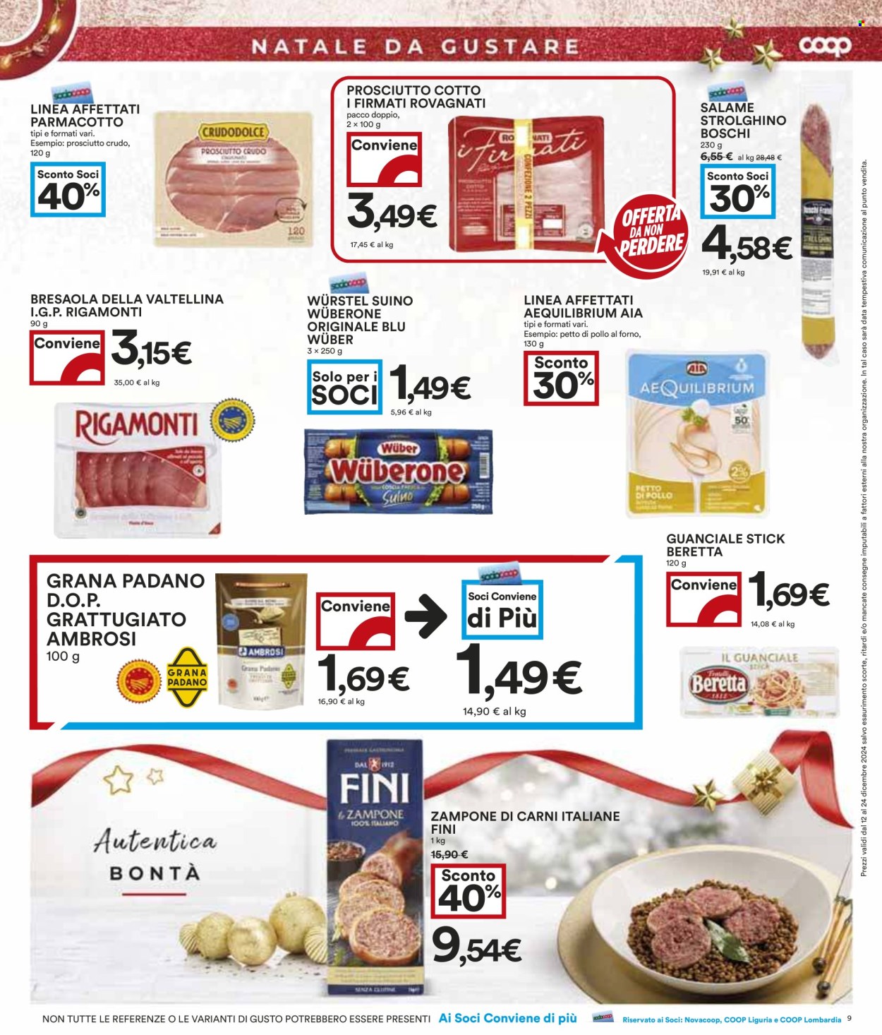 Volantino Coop - 12/12/2024 - 24/12/2024. Pagina 1