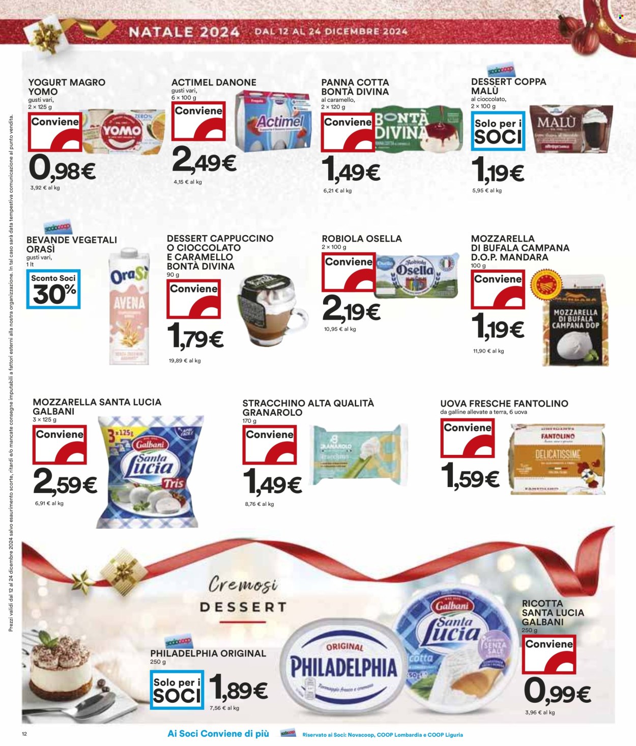 Volantino Coop - 12/12/2024 - 24/12/2024. Pagina 1