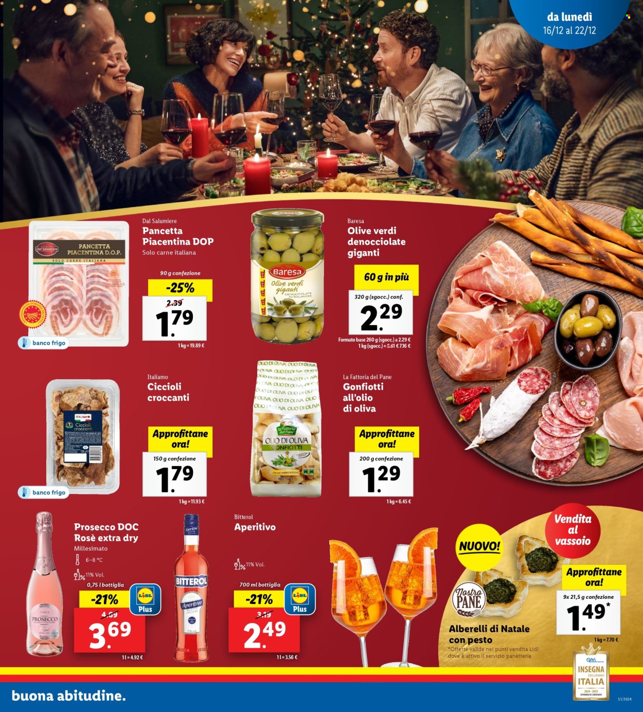 Volantino Lidl - 16/12/2024 - 22/12/2024. Pagina 1