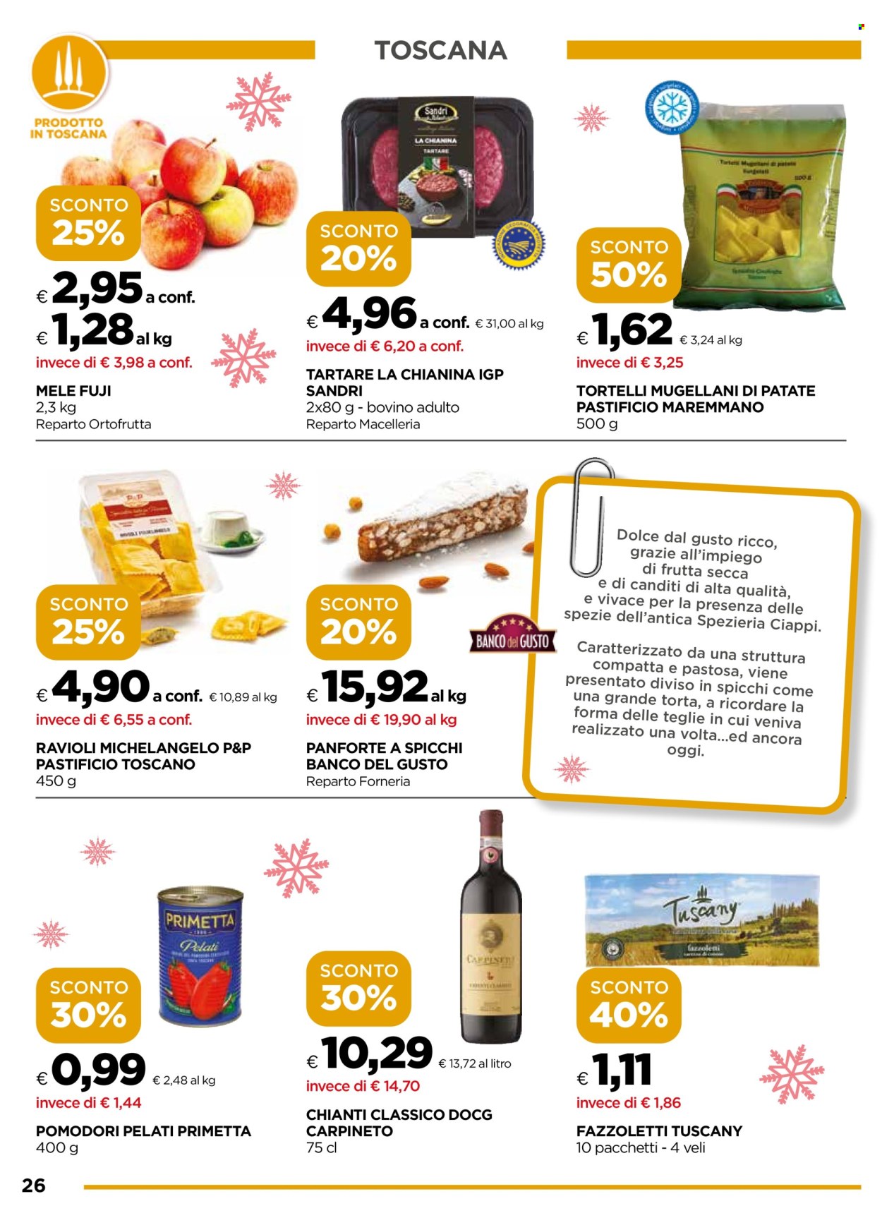 Volantino Coop - 11/12/2024 - 26/12/2024. Pagina 1