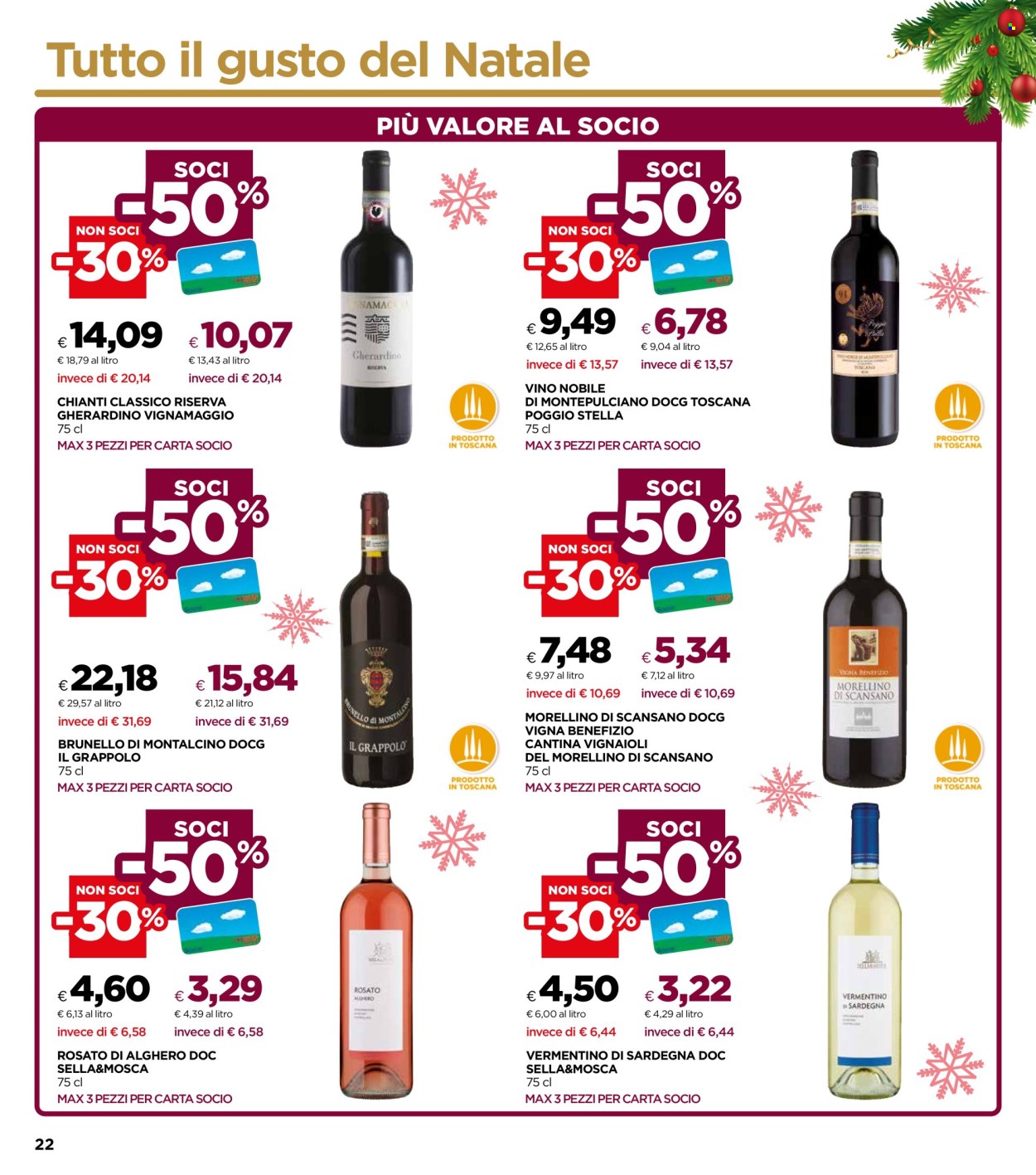 Volantino Coop - 11/12/2024 - 26/12/2024. Pagina 1