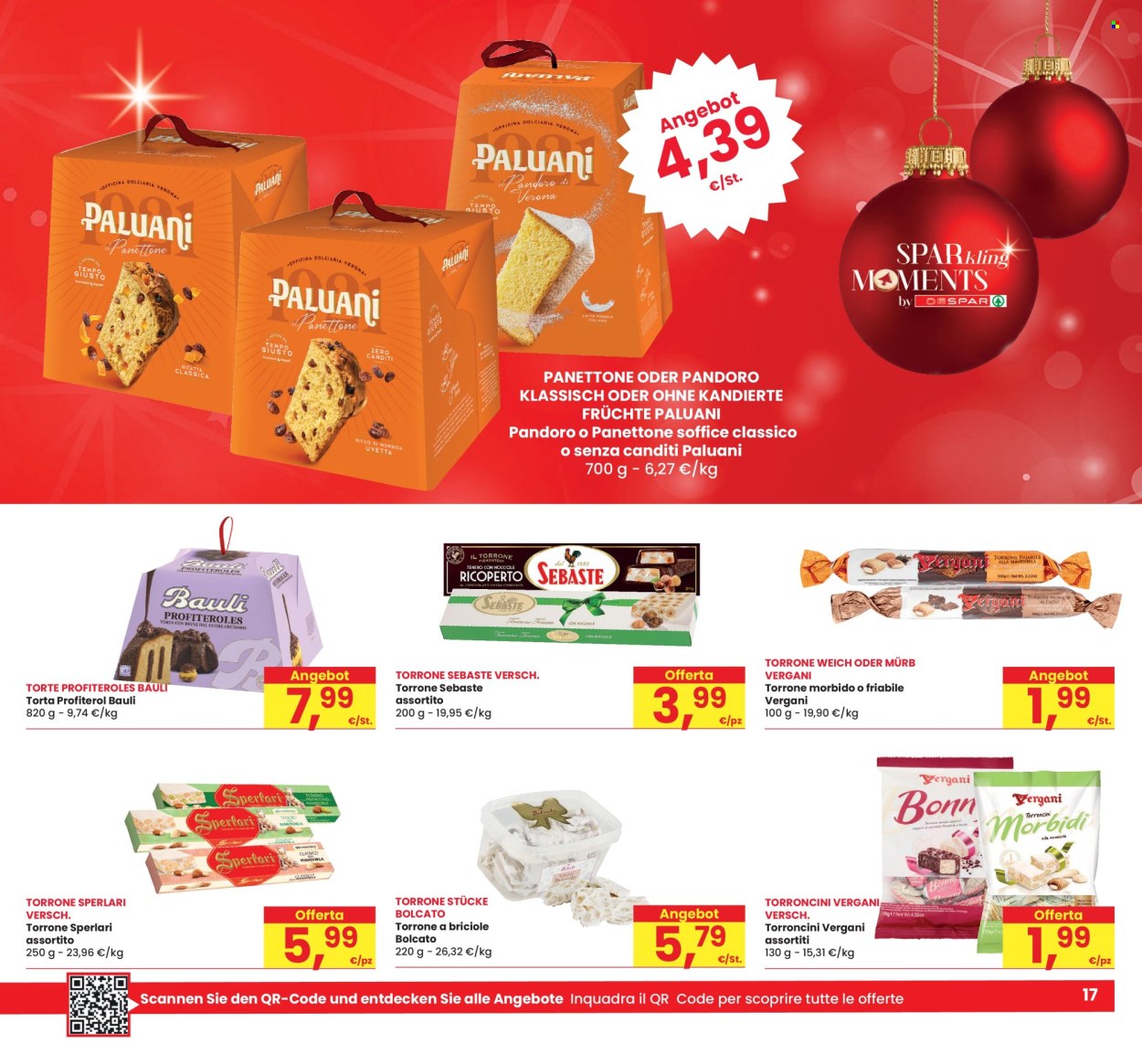 Volantino Eurospar - 12/12/2024 - 6/1/2025. Pagina 1