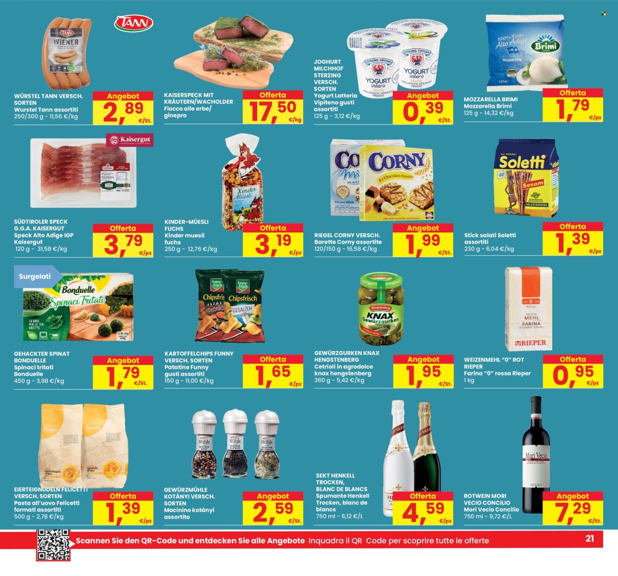 Volantino Eurospar - 12/12/2024 - 6/1/2025. Pagina 1