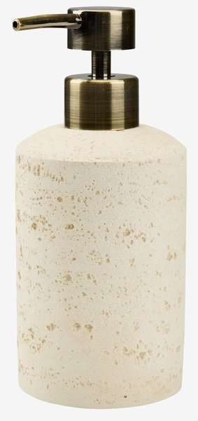 Dispenser di sapone TORUP beige gres porcellanato