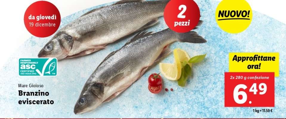 Branzino Eviscerato