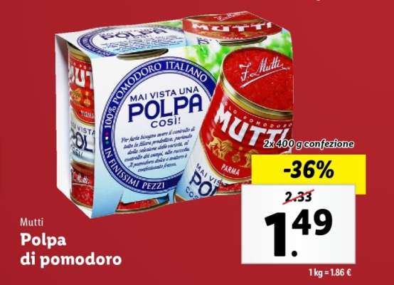 Mutti Polpa di pomodoro