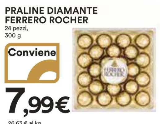 Praline Diamante Ferrero Rocher