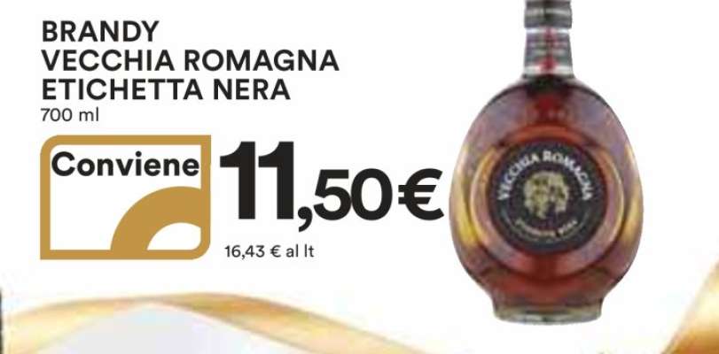 Brandy Vecchia Romagna Etichetta Nera