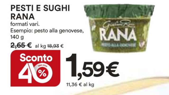 Pesti e Sughi Rana