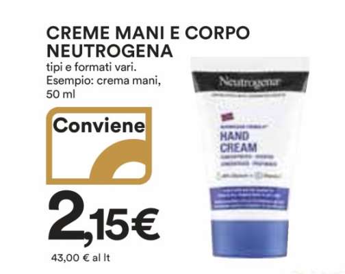 Creme Mani e Corpo Neutrogena