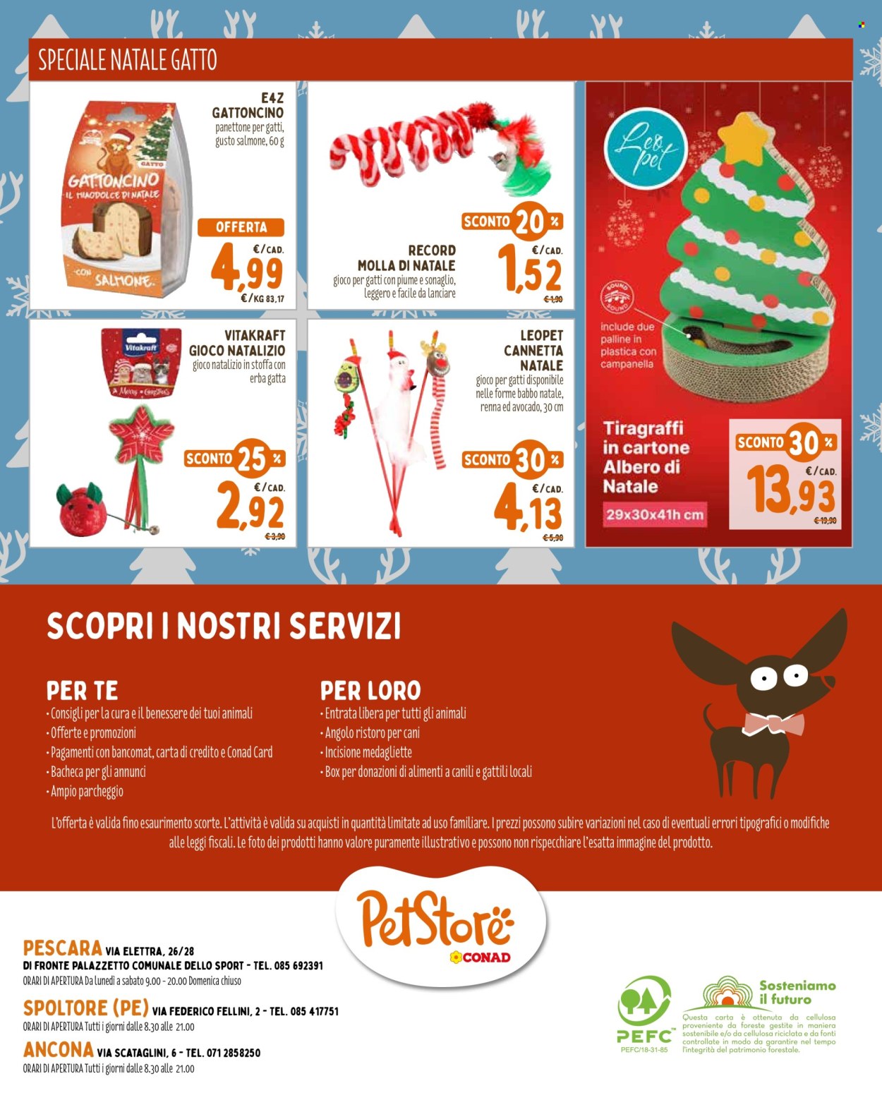 Volantino Pet Store Conad - 12/12/2024 - 6/1/2025. Pagina 1