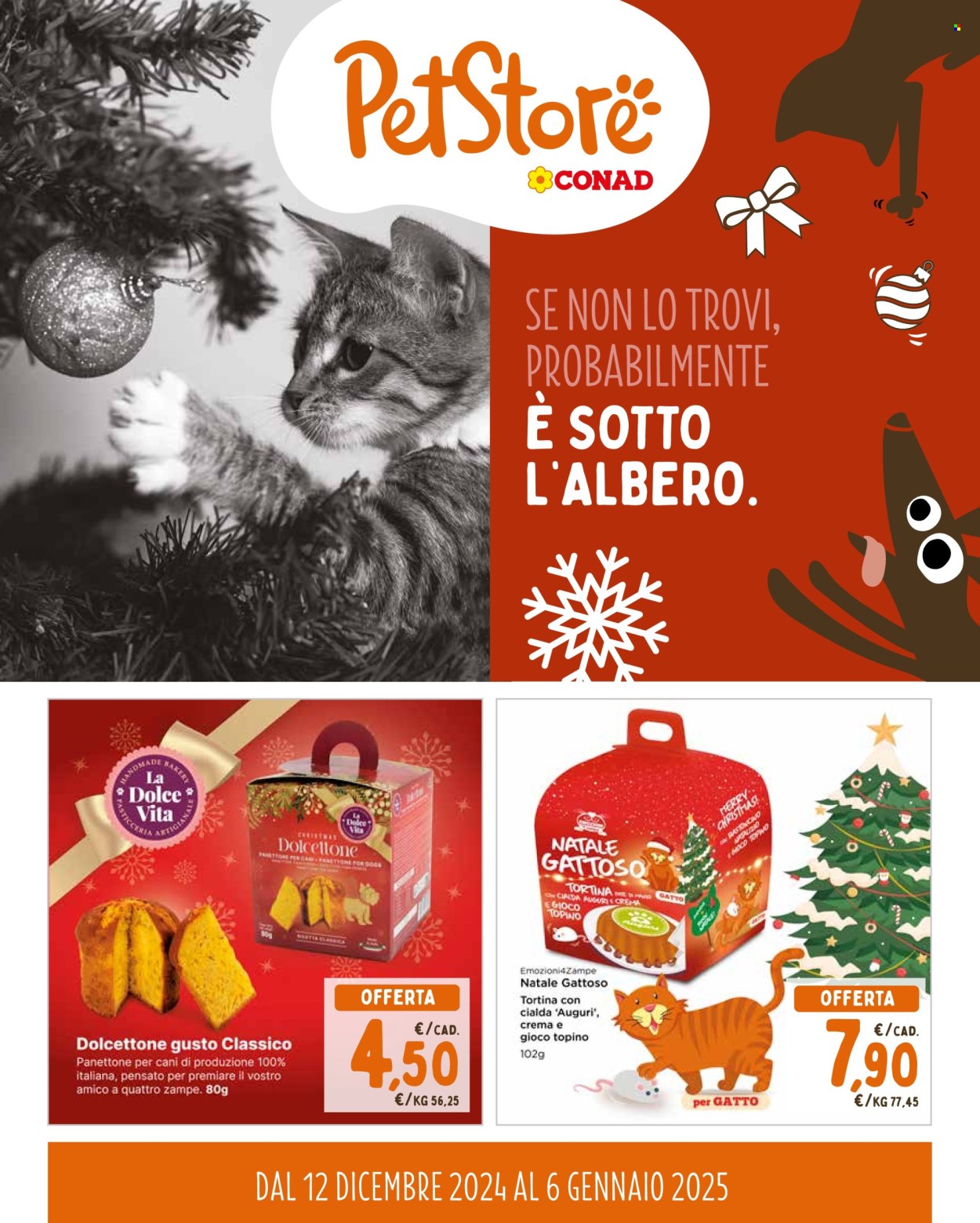 Volantino Conad - 12/12/2024 - 6/1/2025. Pagina 1