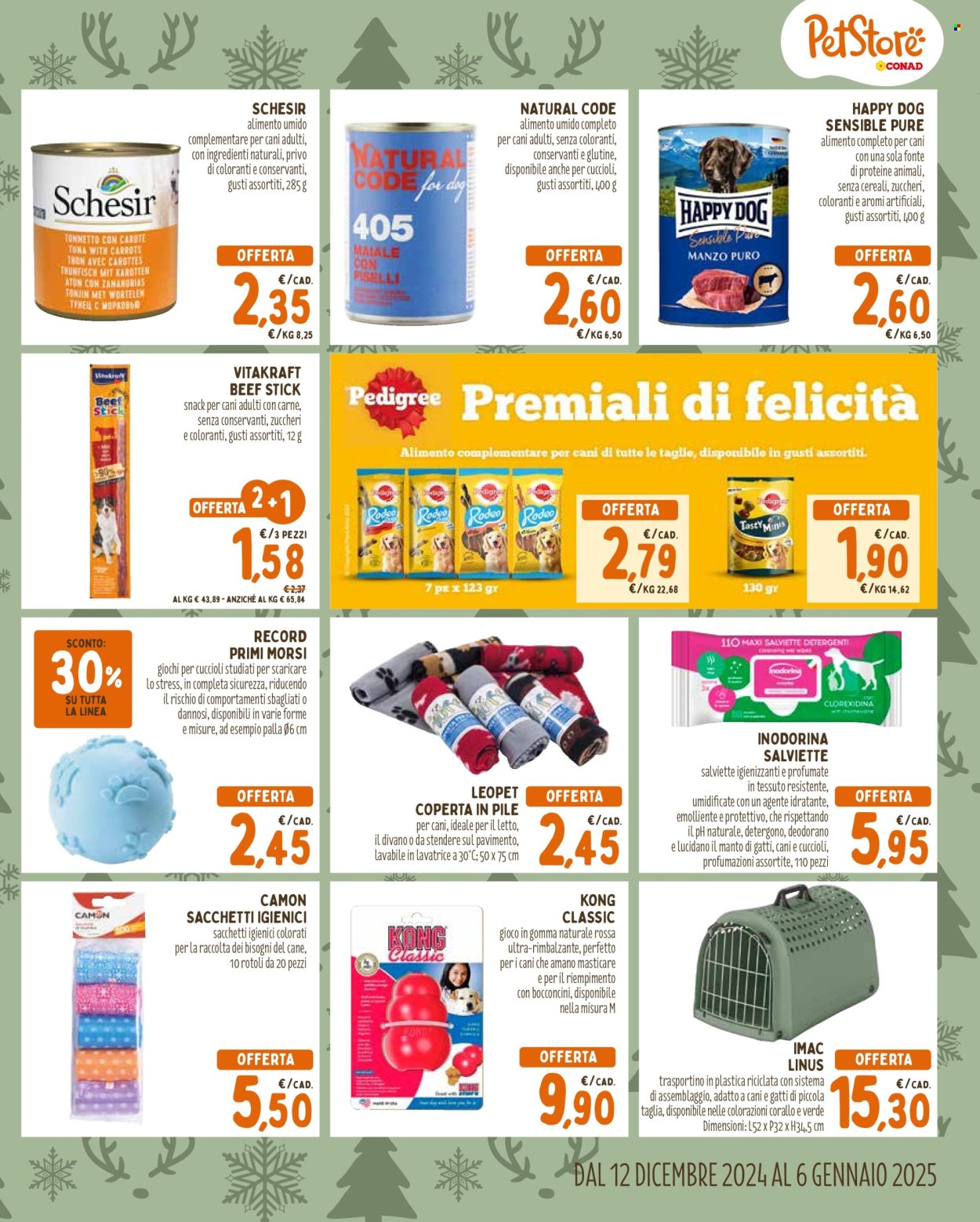 Volantino Conad - 12/12/2024 - 6/1/2025. Pagina 1