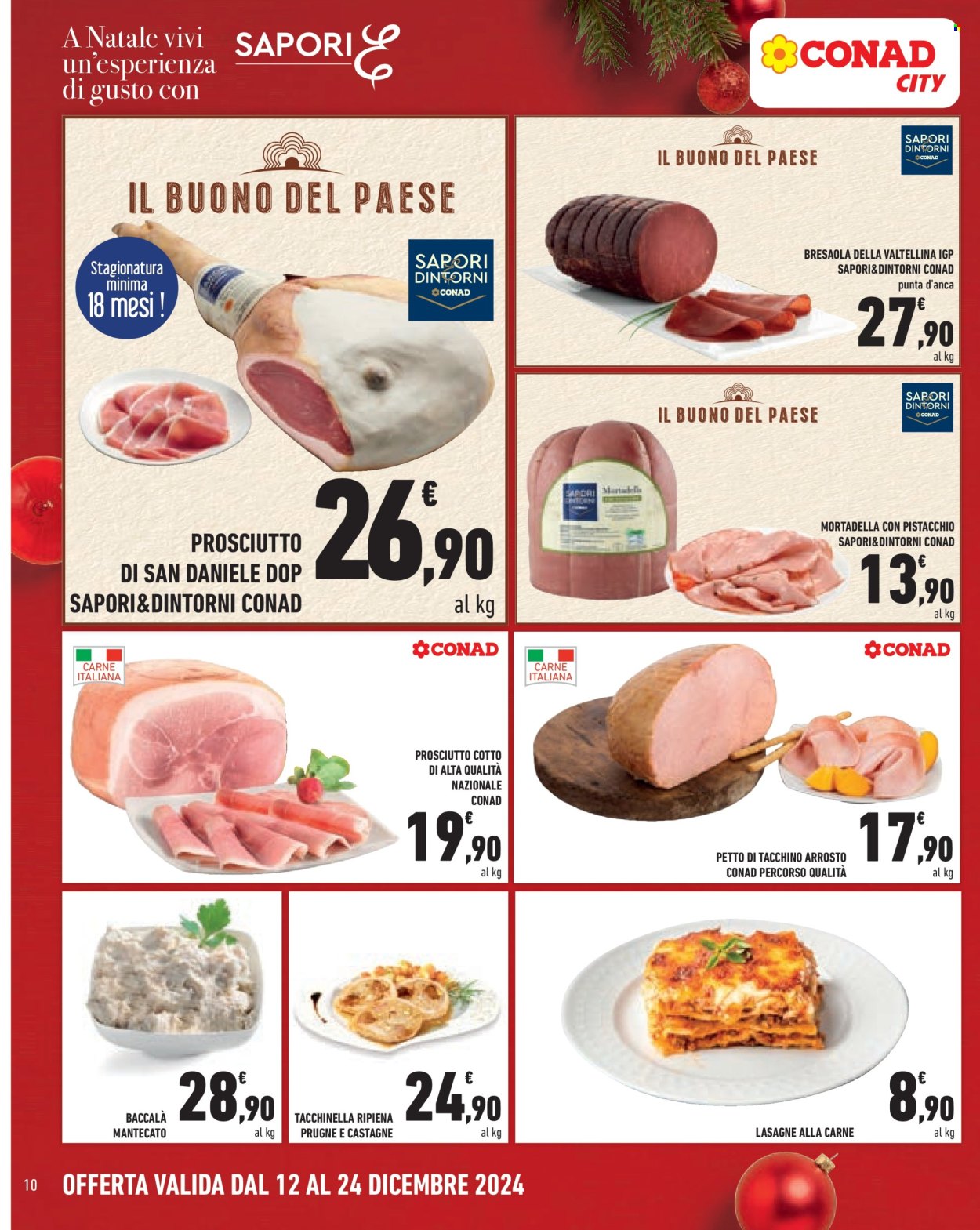 Volantino Conad City - 12/12/2024 - 24/12/2024. Pagina 1