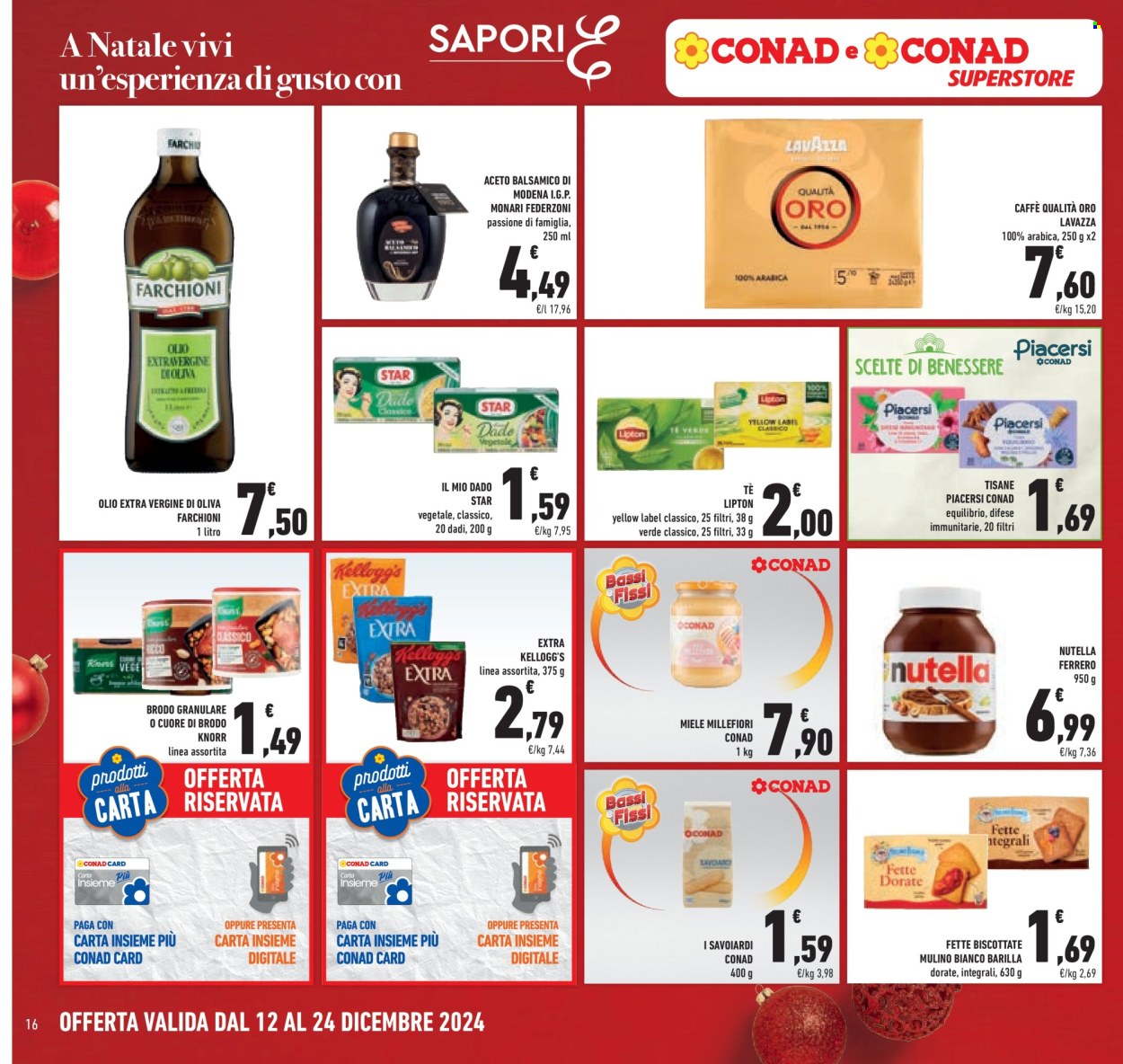 Volantino Conad Superstore - 12/12/2024 - 24/12/2024. Pagina 1