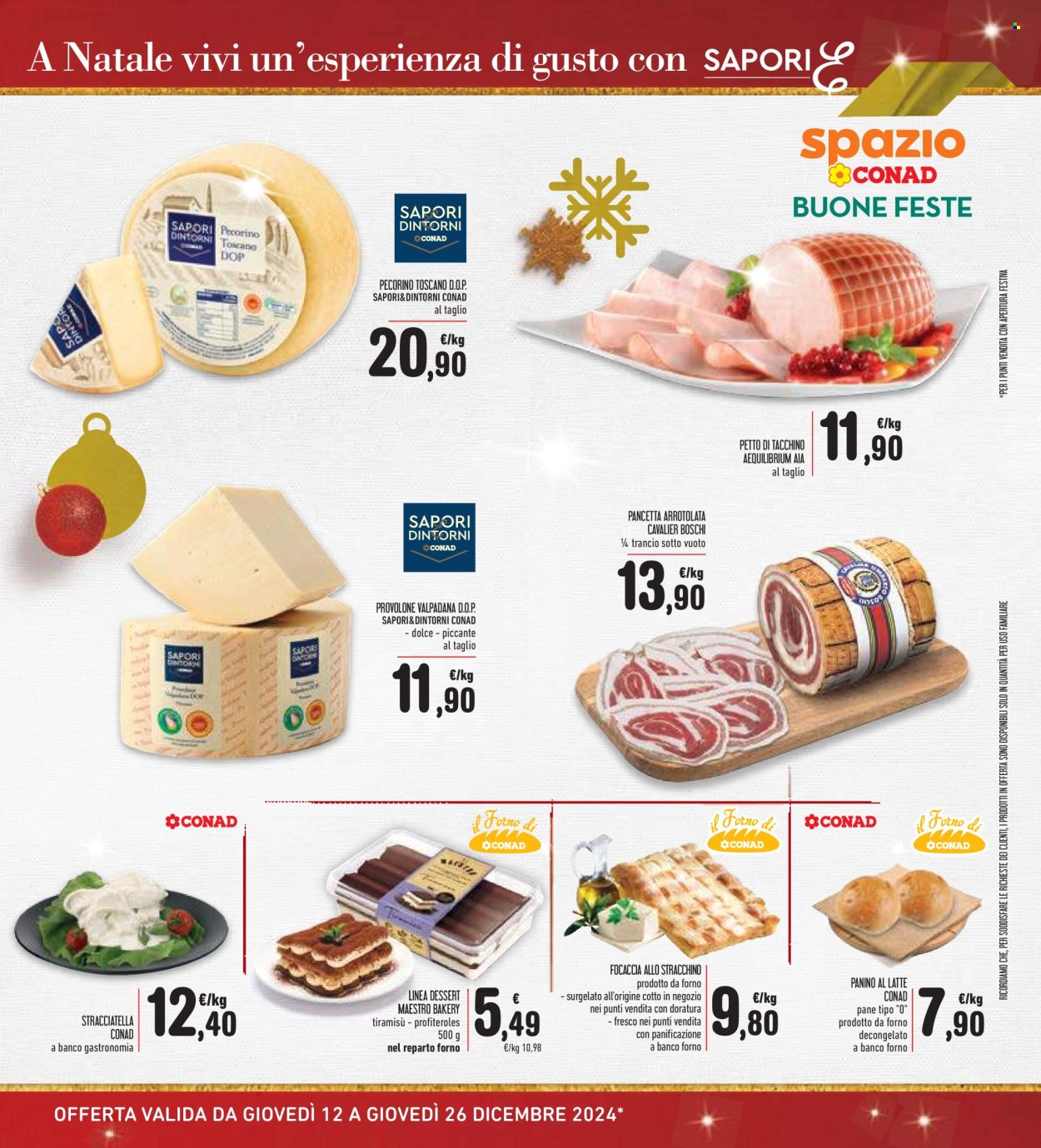 Volantino Spazio Conad - 12/12/2024 - 26/12/2024. Pagina 1