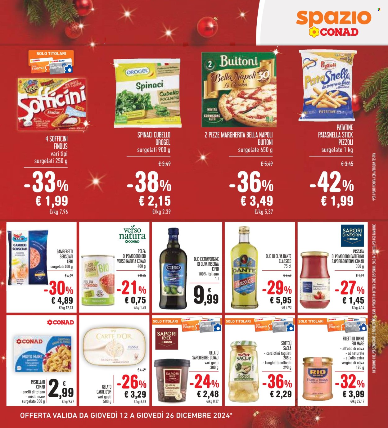 Volantino Spazio Conad - 12/12/2024 - 26/12/2024. Pagina 1