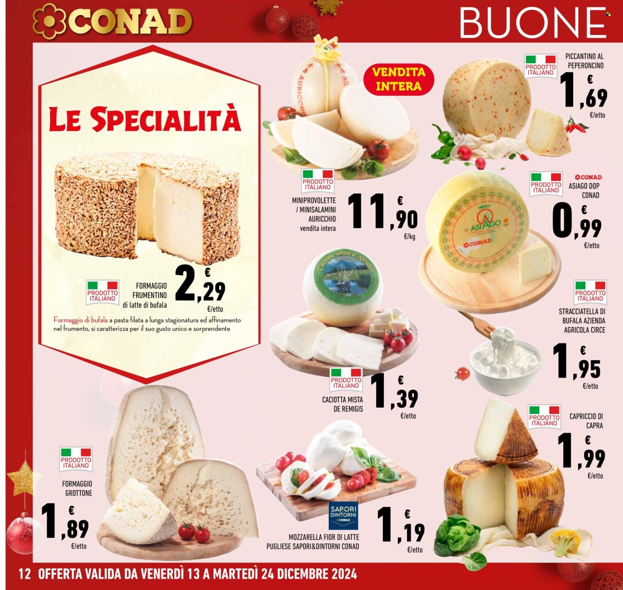 Volantino Conad - 13/12/2024 - 24/12/2024. Pagina 1