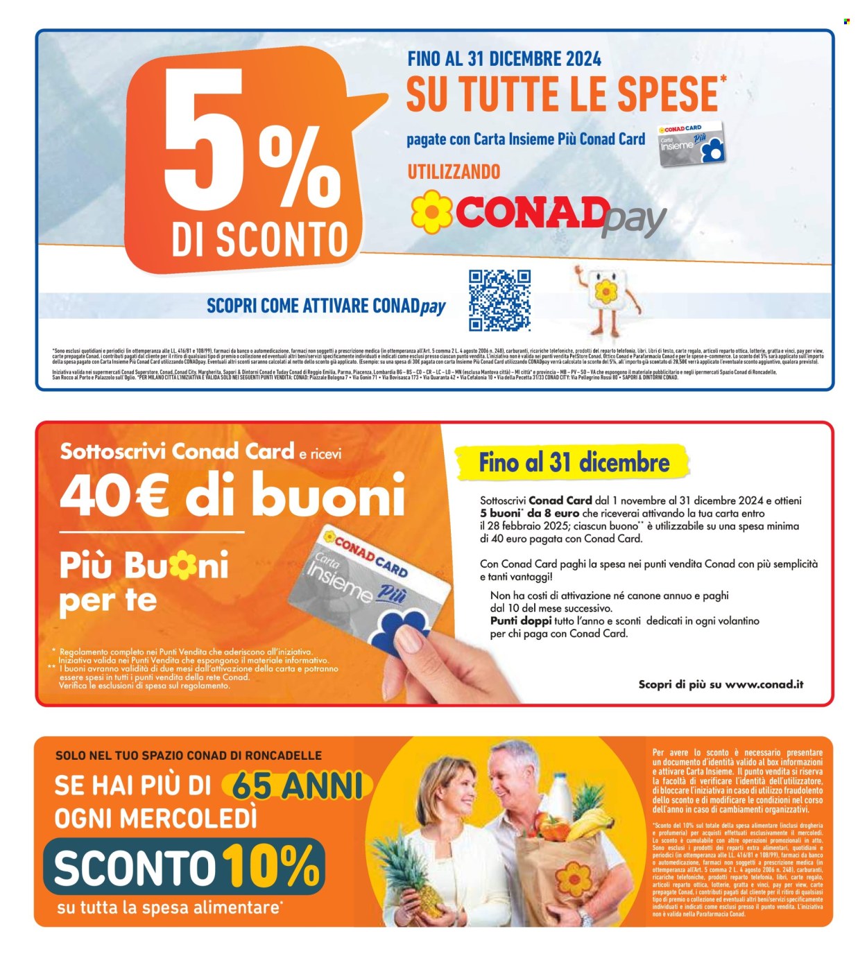 Volantino Spazio Conad - 12/12/2024 - 26/12/2024. Pagina 1