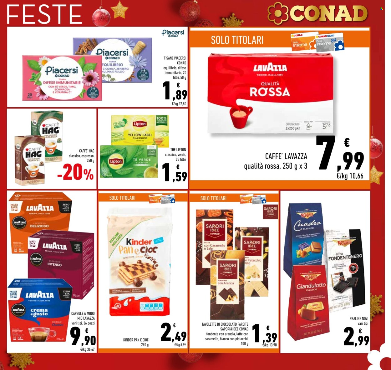 Volantino Conad - 13/12/2024 - 24/12/2024. Pagina 1