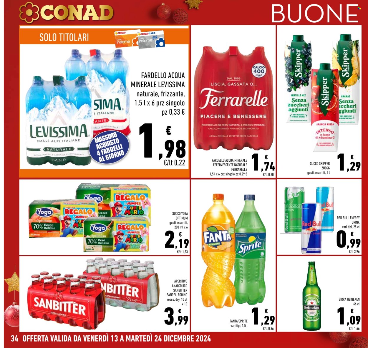 Volantino Conad - 13/12/2024 - 24/12/2024. Pagina 1