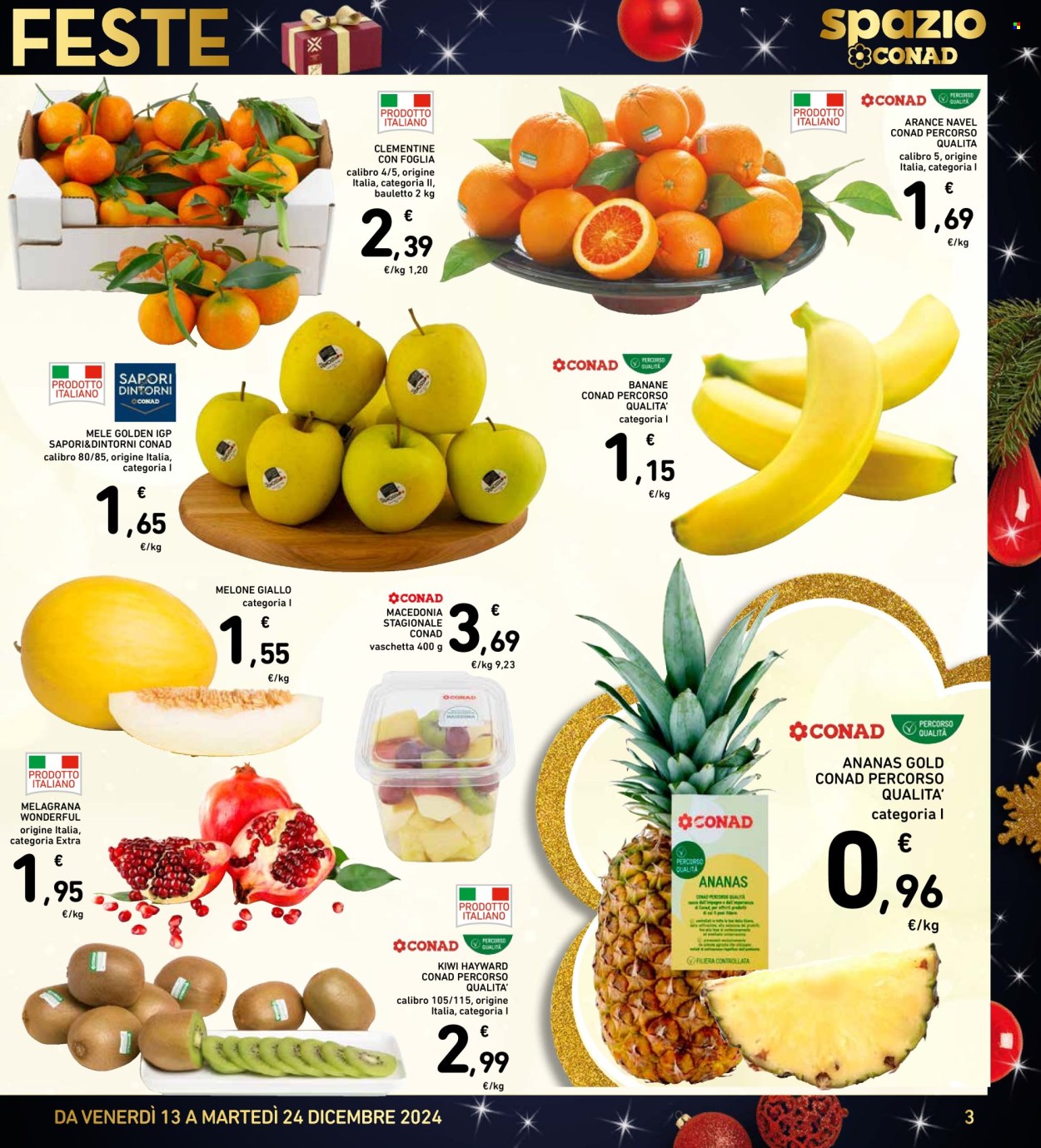 Volantino Spazio Conad - 13/12/2024 - 24/12/2024. Pagina 1