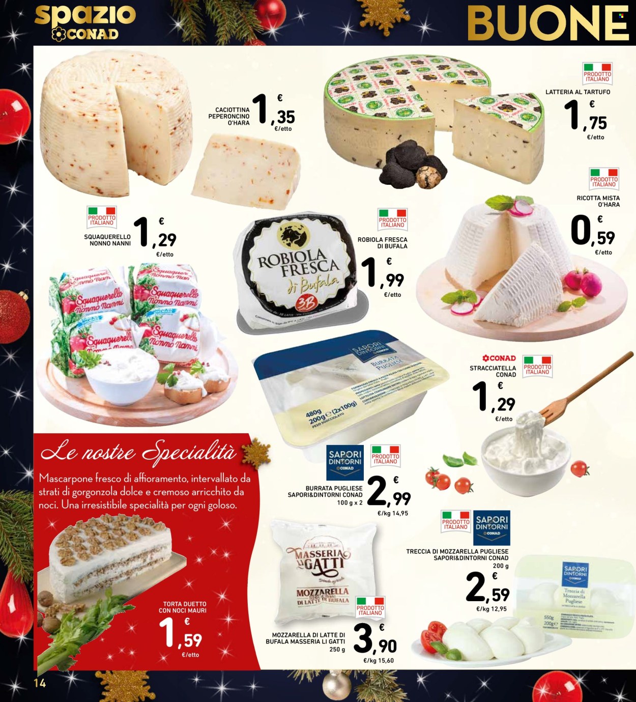 Volantino Spazio Conad - 13/12/2024 - 24/12/2024. Pagina 1