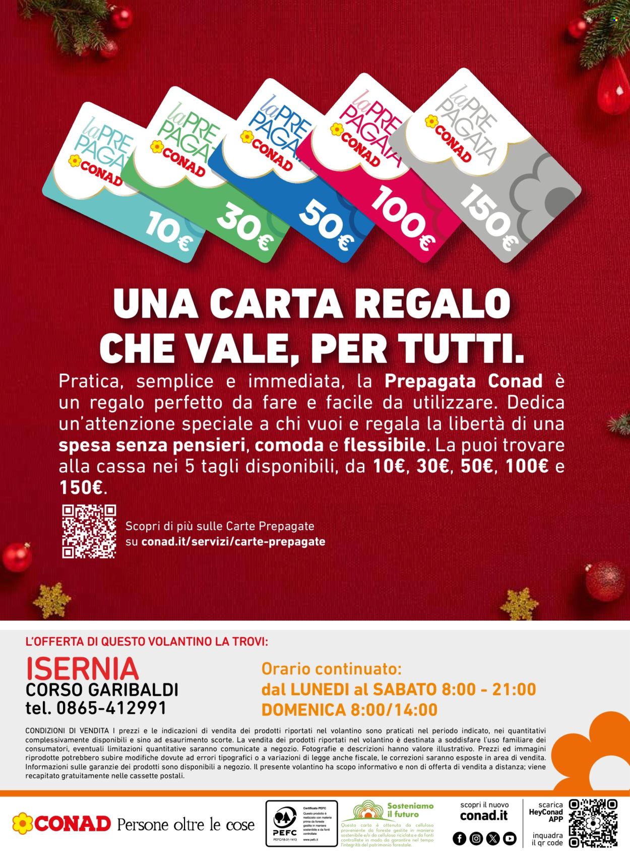 Volantino Conad City - 13/12/2024 - 24/12/2024. Pagina 1