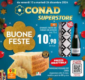 Volantino Conad Superstore - 13/12/2024 - 24/12/2024.