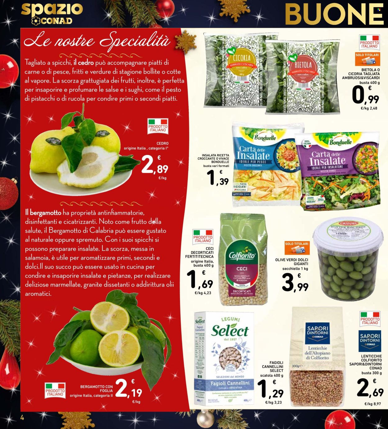 Volantino Spazio Conad - 13/12/2024 - 24/12/2024. Pagina 1